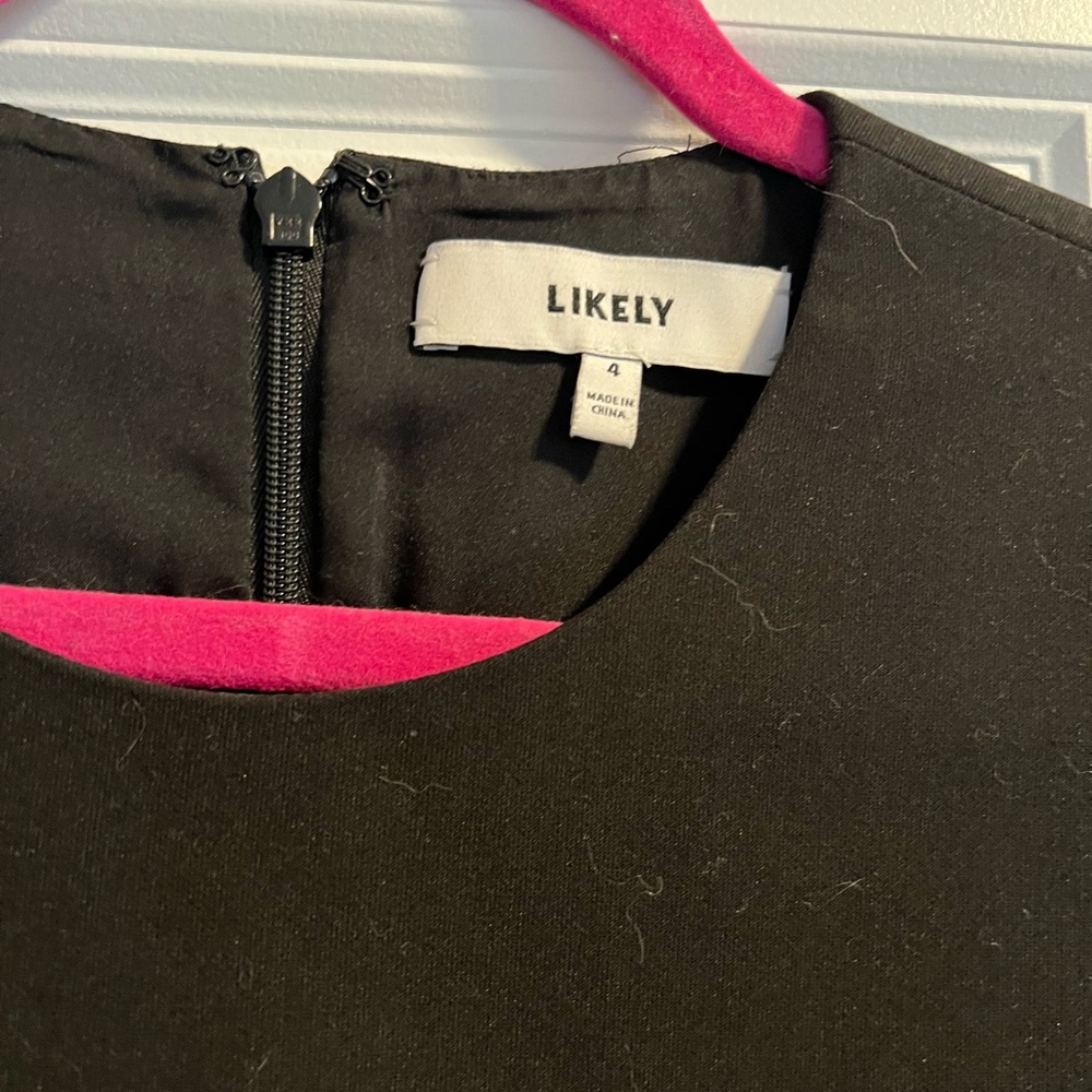 LIKELY FEATHER MINI DRESS